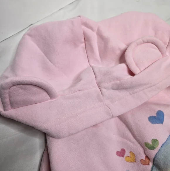 DOLLS KILL x Care Bears pink Loving You oversized sweater hoodie sweatshirt M/L - Picture 5 of 12